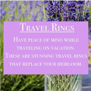 💜💚 Travel Rings